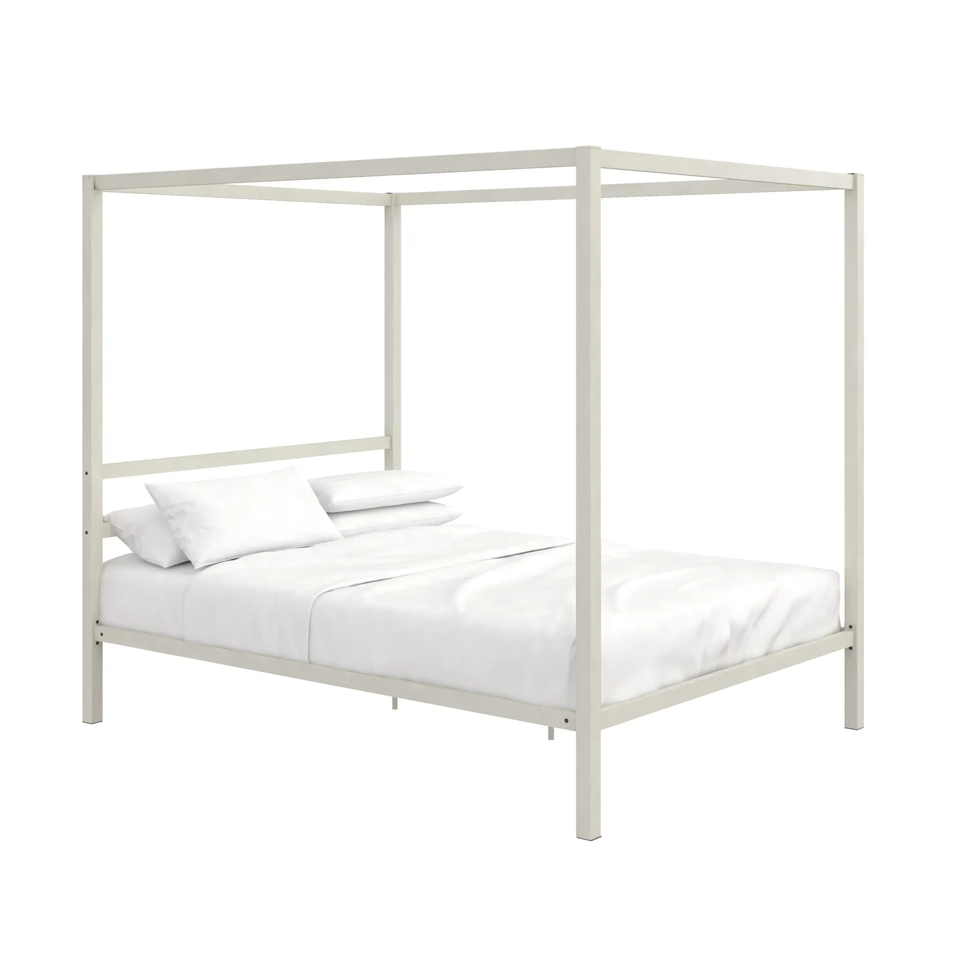 Modern Metal Canopy Bed Frame