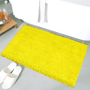 Modern Thick Super Soft Shaggy Rug, Vibrant Green, 60 x 110cm