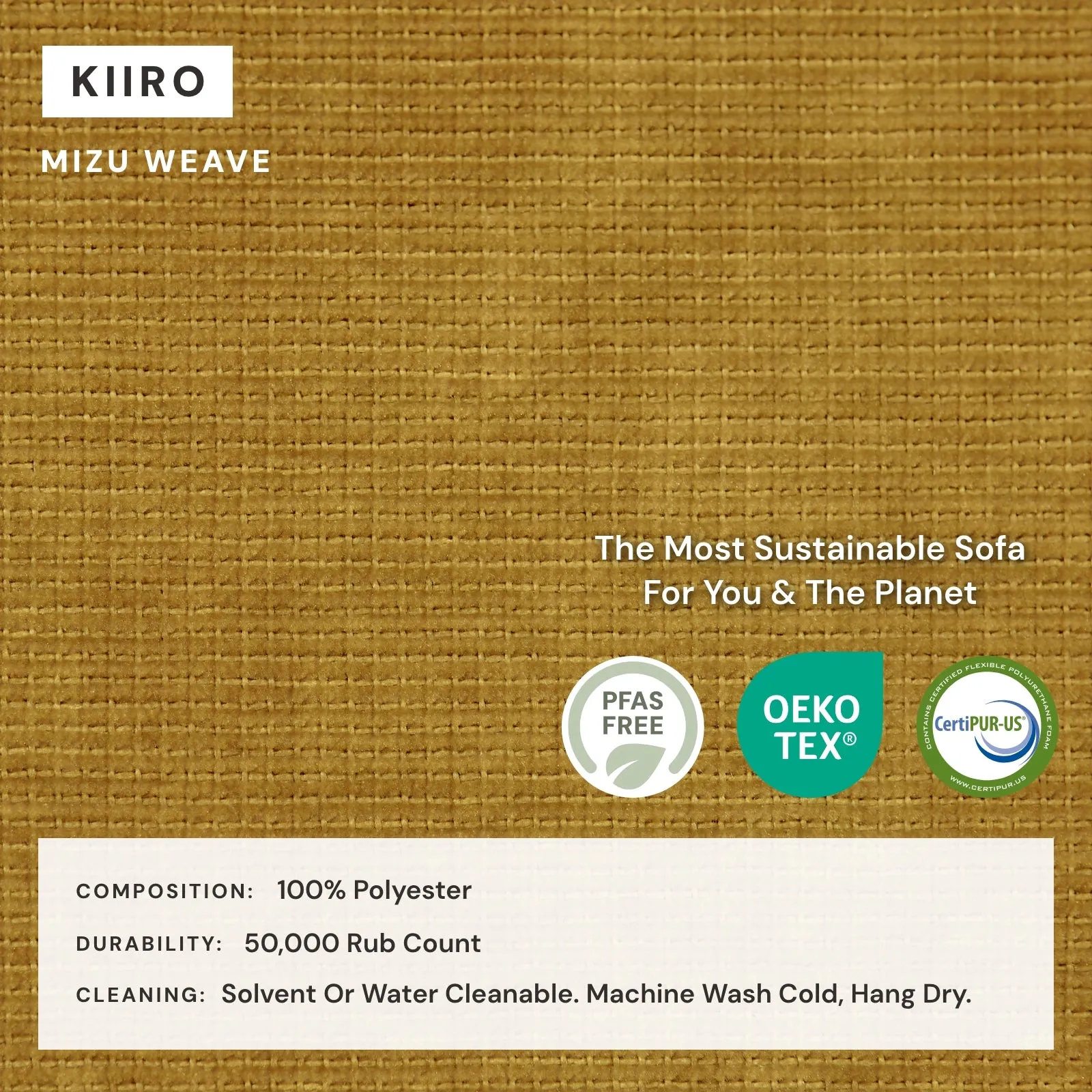 Modular Washable 2-Seater in Kiiro | Deluxe  Seat | Cloud Pillow