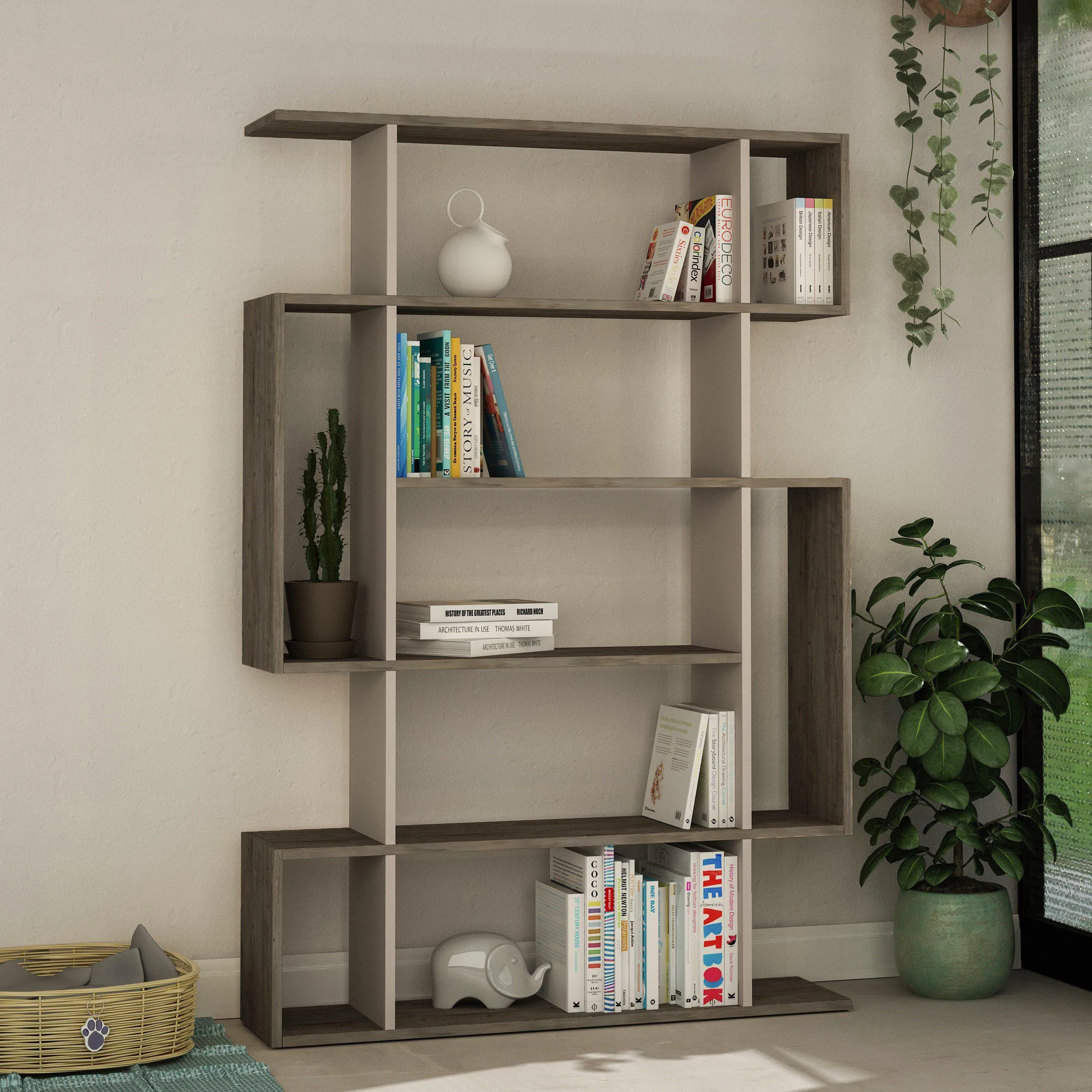 Moon Bookcase