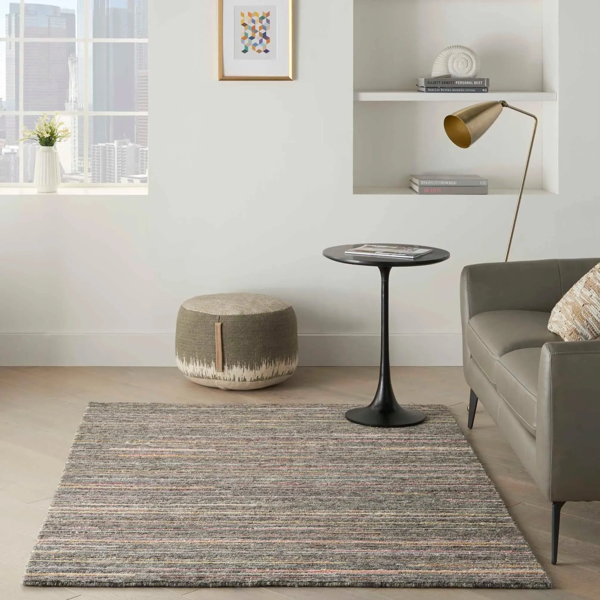 Plateau PAE01 Grey/Flame Rug