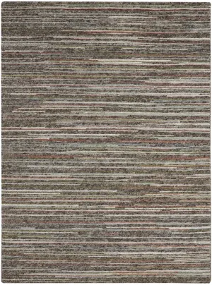 Plateau PAE01 Grey/Green Rug