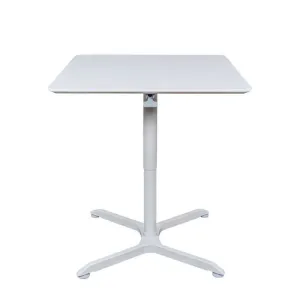 Pneumatic Height Adjustable Cafe Table (Square)