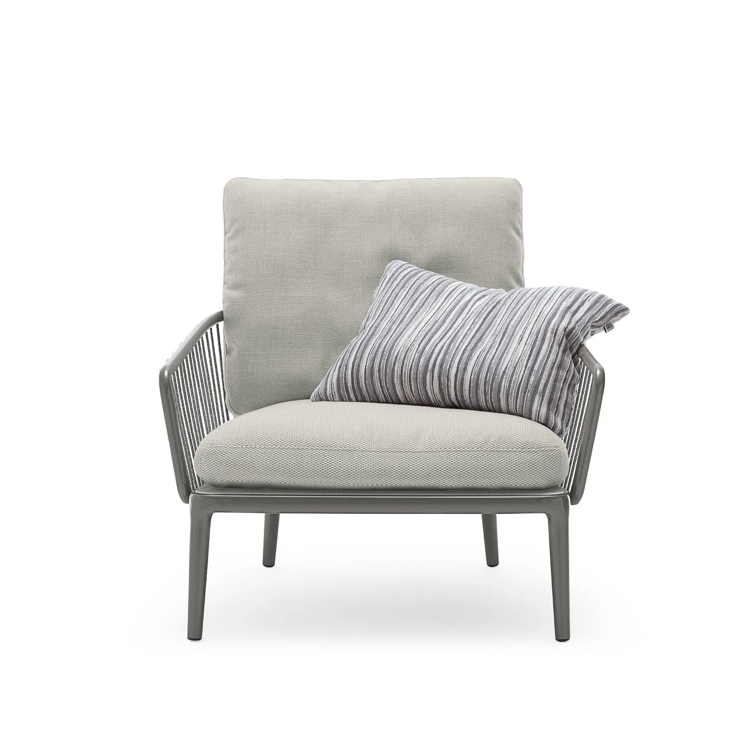 rolf benz | yoko 271 outdoor armchair | bianco