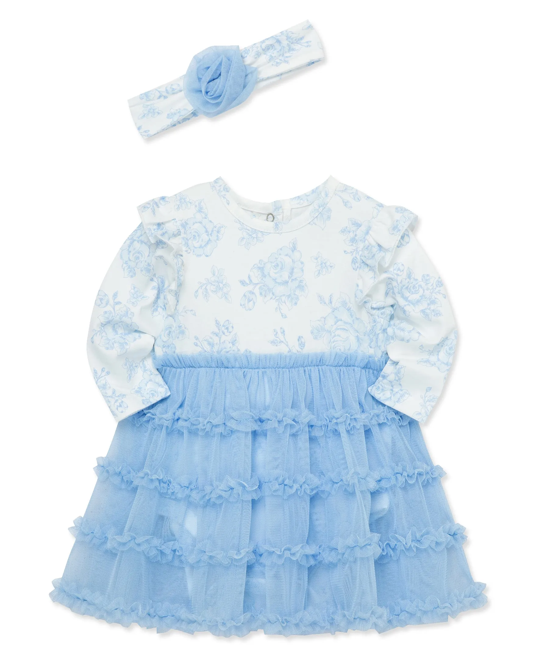 Rose Toile Tutu Popover Set