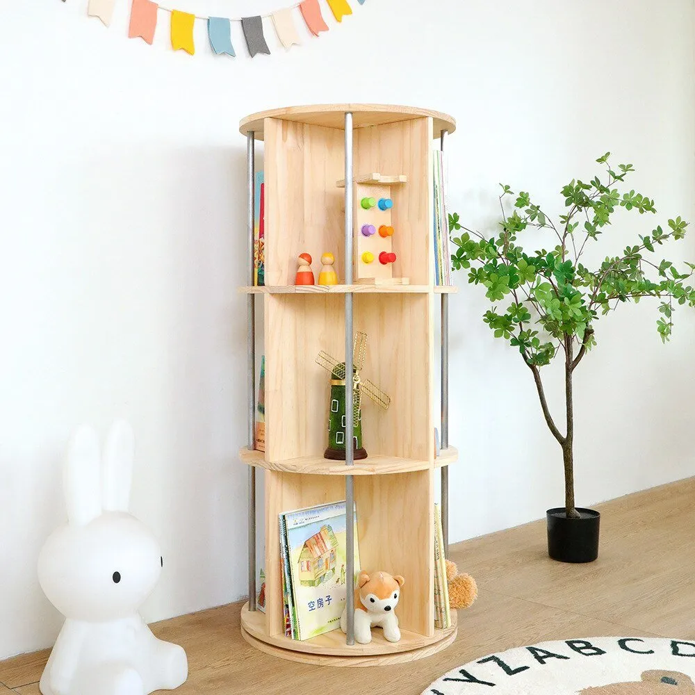 Rotating Multi-layer Bookshelf