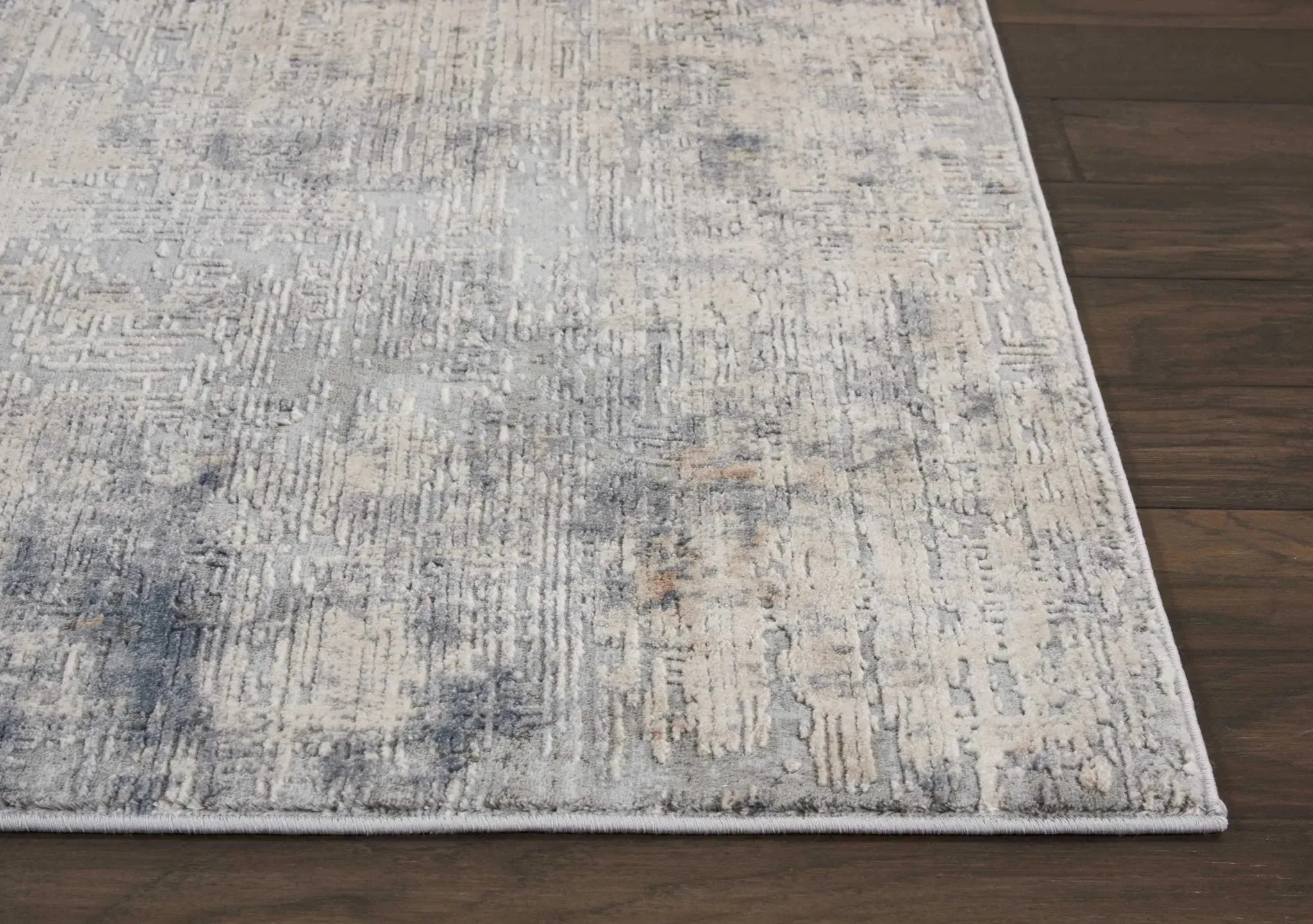 Rustic Textures RUS01 Grey/Beige Rug