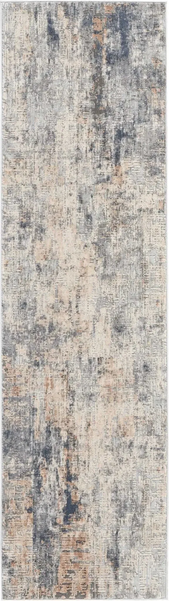 Rustic Textures RUS01 Grey/Beige Rug