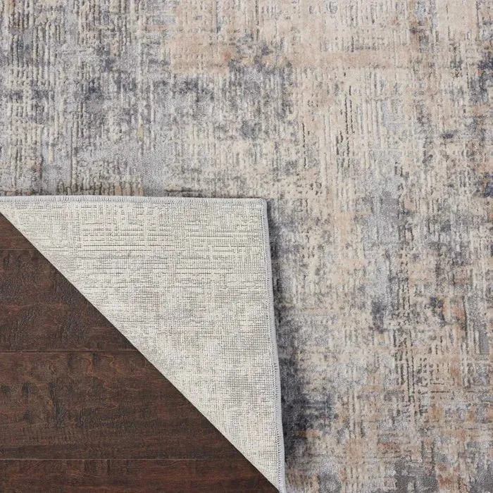 Rustic Textures RUS01 Grey/Beige Rug