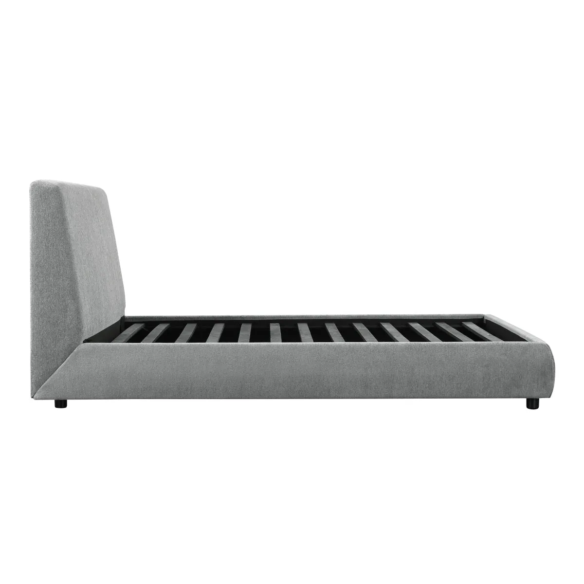 SoftTouch Modern Chenille King Size Platform Bed