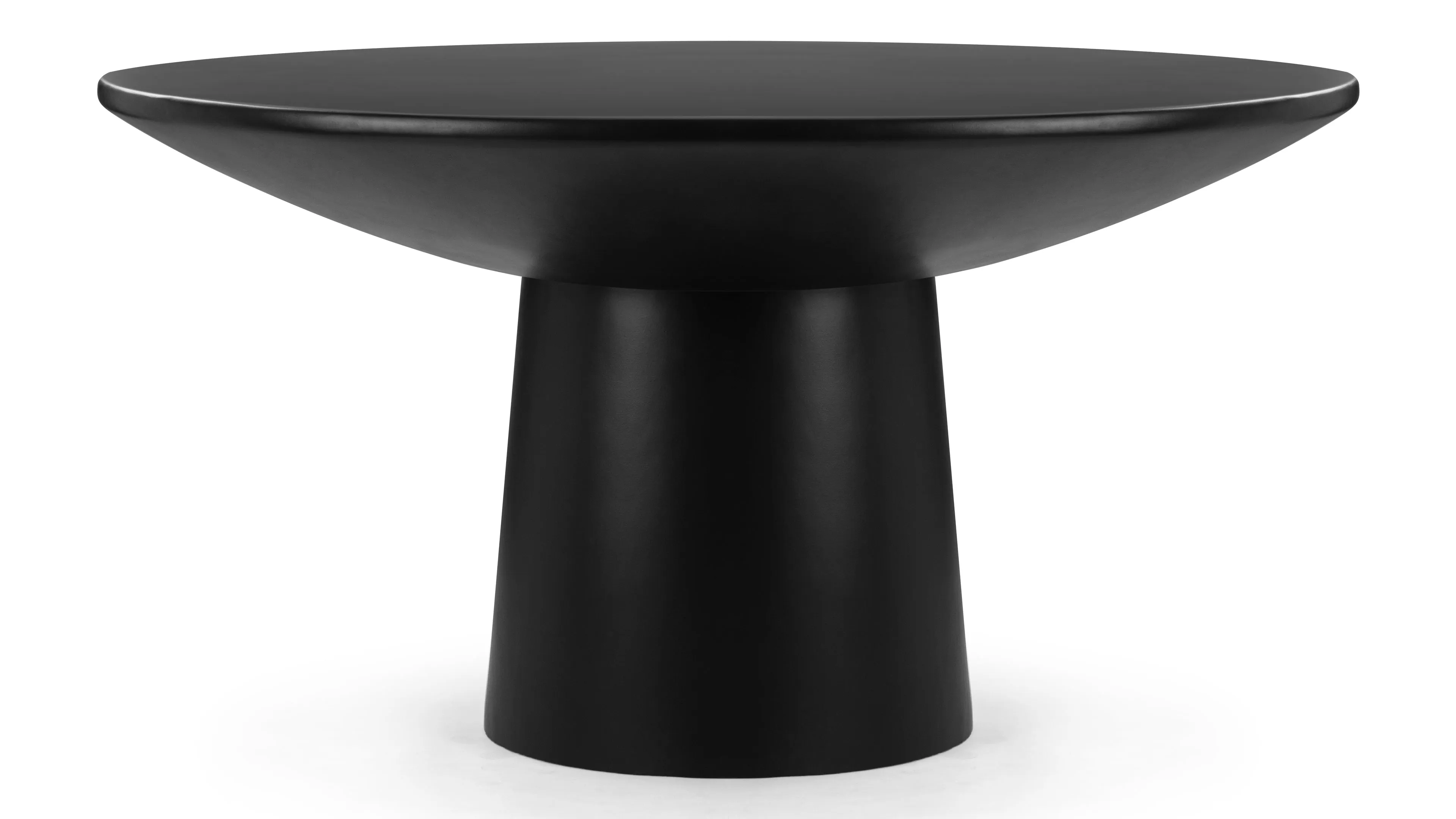 Sota - Sota Dining Table, Black Concrete