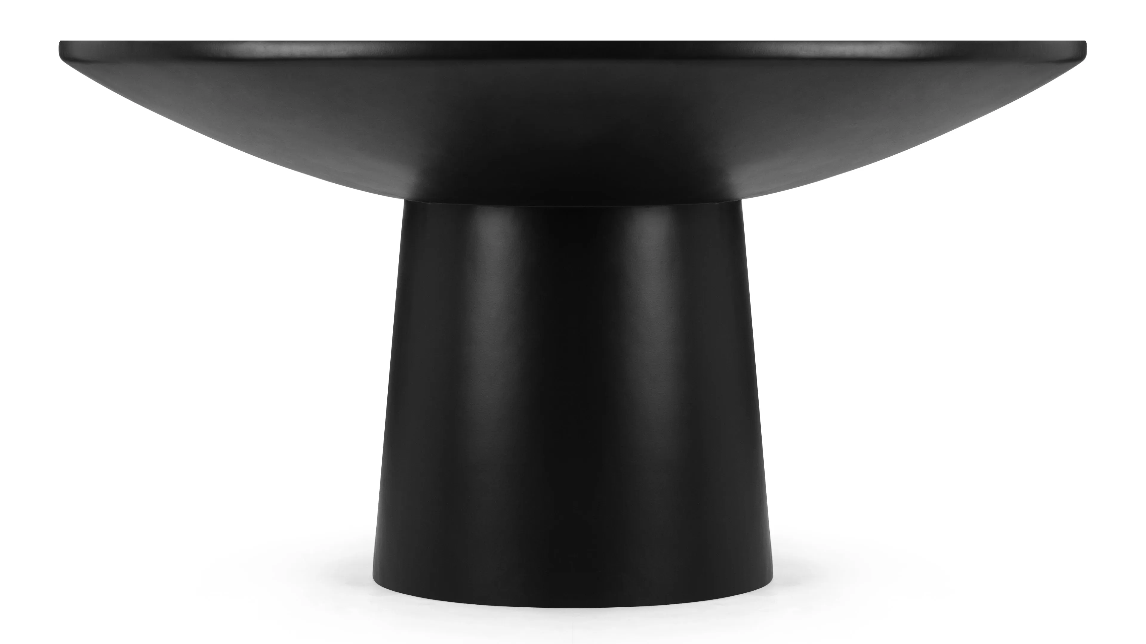 Sota - Sota Dining Table, Black Concrete