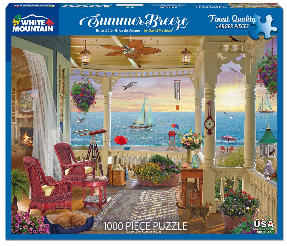 Summer Breeze (1596pz) - 1000 Piece Jigsaw Puzzle