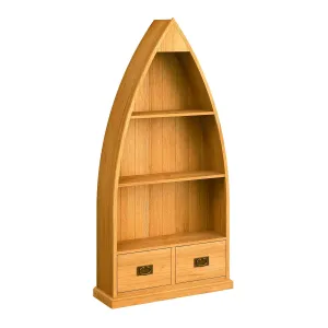 Surrey Oak Boat Bookcase