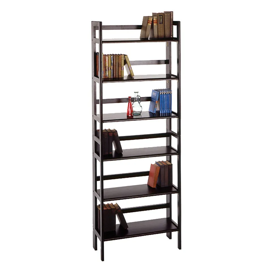 Three-Tier Folding Display Shelf - Black