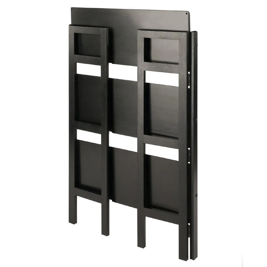 Three-Tier Folding Display Shelf - Black