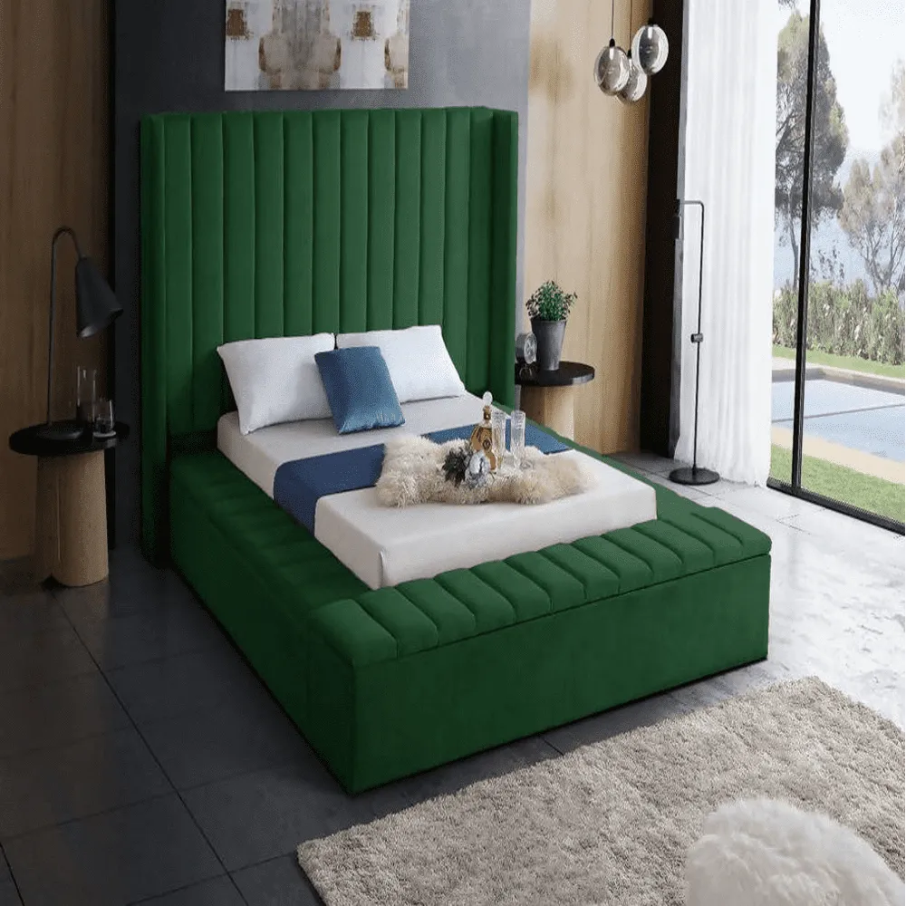 Uniline Upholstered Bed With Storage