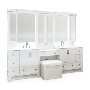 Vanico Bath Vanity Essentia Elegance Double Sink