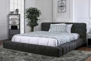 Vega Contemporary Upholstered Bed Model 187545