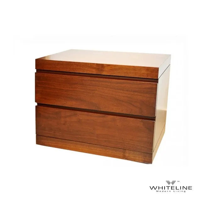 Whiteline Anna Nightstand