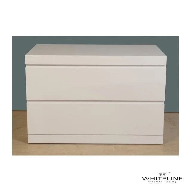 Whiteline Anna Nightstand